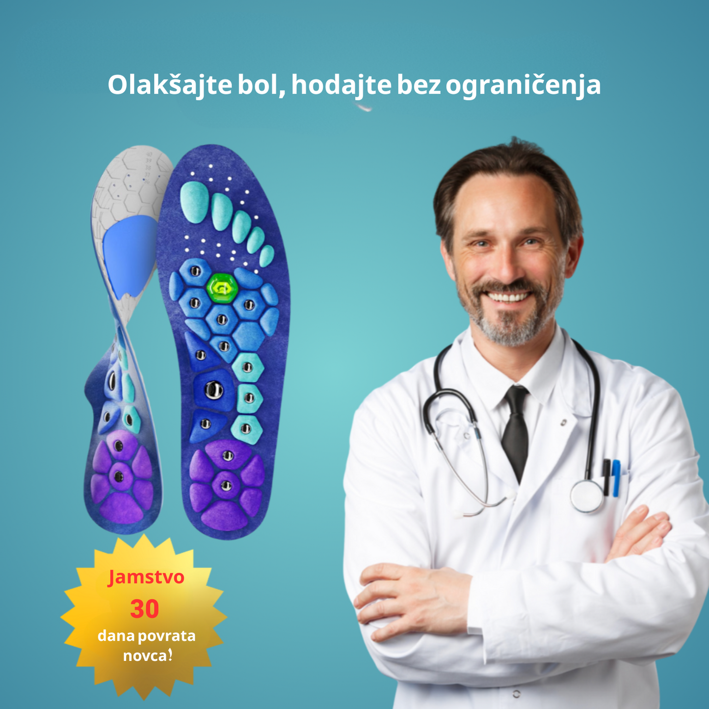 Ulošci IKEROS™- Recite zbogom bolu, skupim terapijama i medicinskim pregledima!