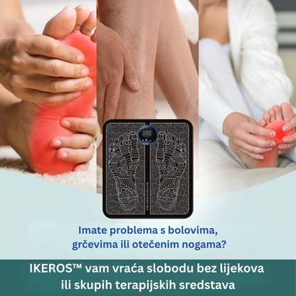 Maser za stopala IKEROS™ Borite se s bolovima u stopalima, oteklinama, ukočenošću ili trnjenjem?