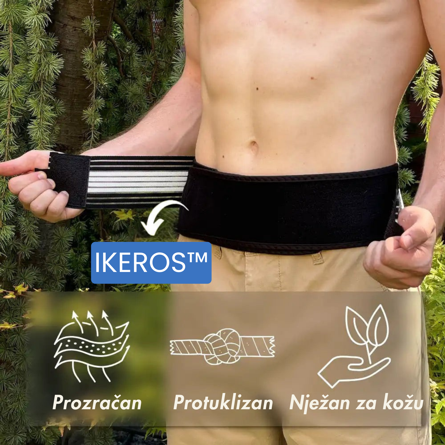Ortopedski Pojas IKEROS™ Patite li od išijasa ili bolova u leđima?