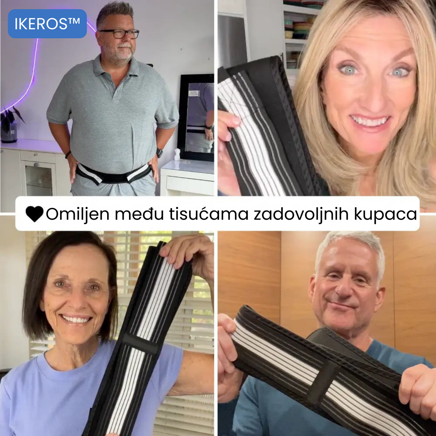 Ortopedski Pojas IKEROS™ Patite li od išijasa ili bolova u leđima?